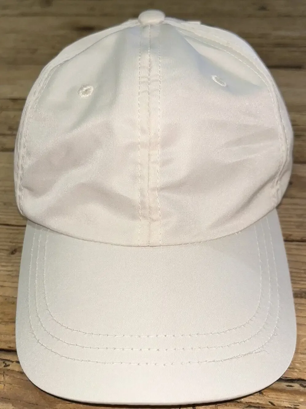 La Valentina Ivory Women’s Hat Adjustable Strap NWT